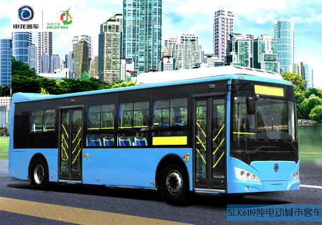 解析申龙SLK6119纯电动城市公交客车 绿色出行的道路运输新选择